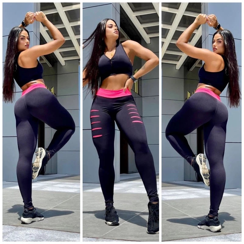 Conjunto Top e Calça Legging Feminino - Upmax / Máximo Desempenho nos Treinos!