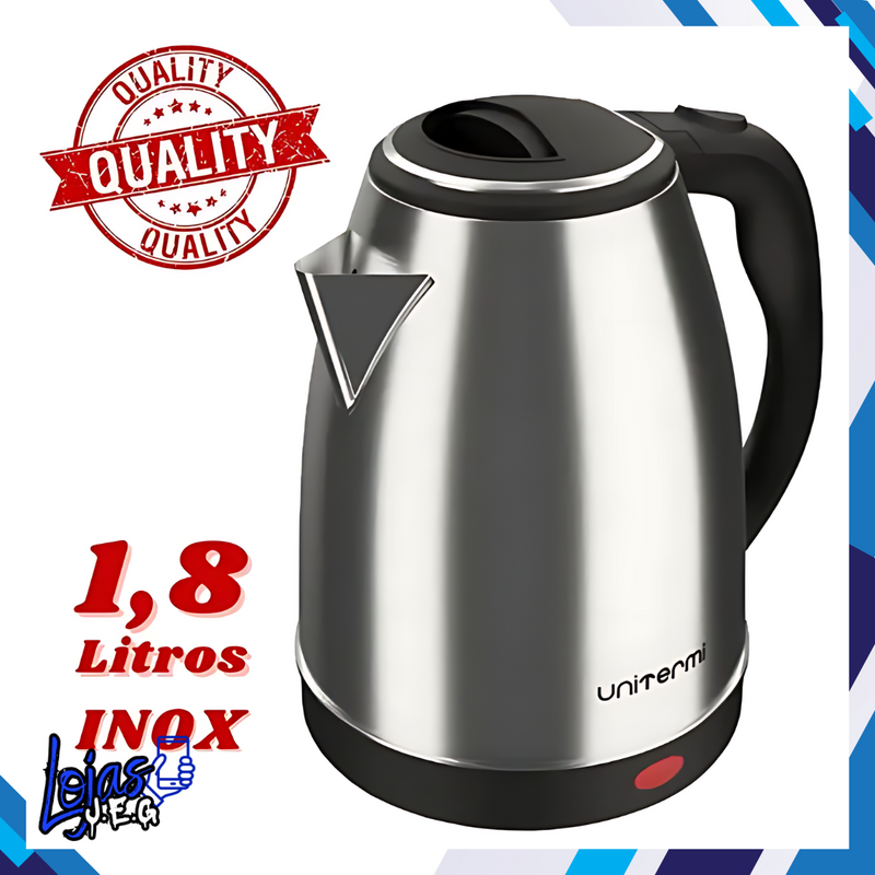 Chaleira Elétrica Unitermi 1,8L  - 110 ou 220 / 1200W