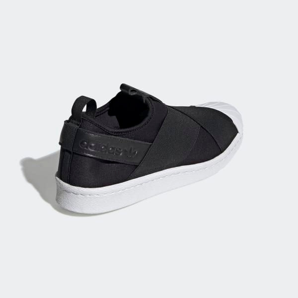 Adidas Slip-On Superstar / Branco e Preto Feminino