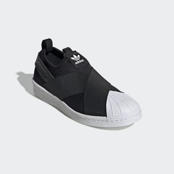 Adidas Slip-On Superstar / Branco e Preto Feminino