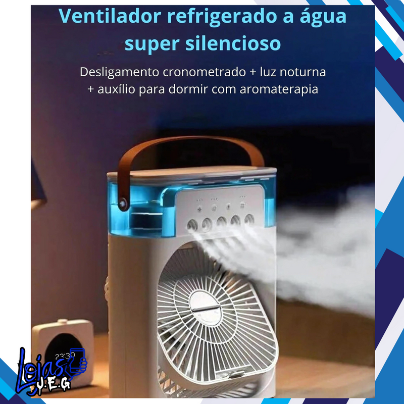 Ventilador e Umidificador de Ar Portátil - ANJOVY®.