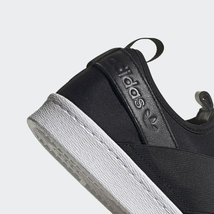 Adidas Slip-On Superstar / Branco e Preto Feminino