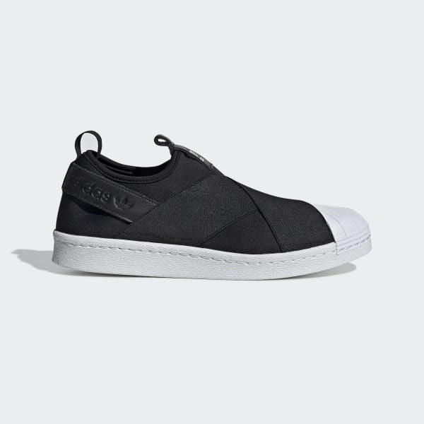 Adidas Slip-On Superstar / Branco e Preto Feminino