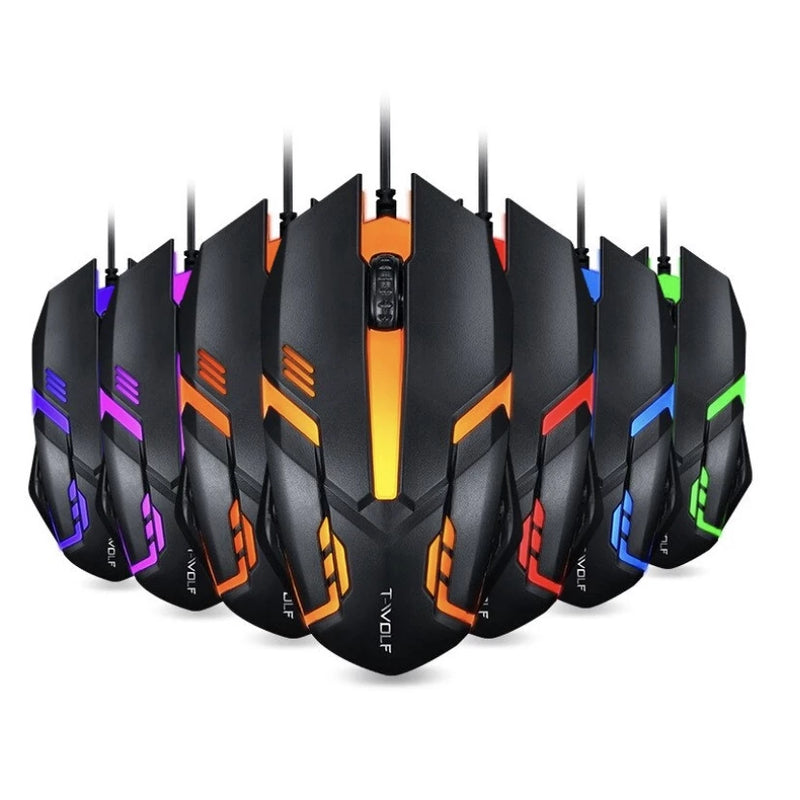 Mouse Gamer HyperPrecision - Usb 3200dpi Led Rgb.