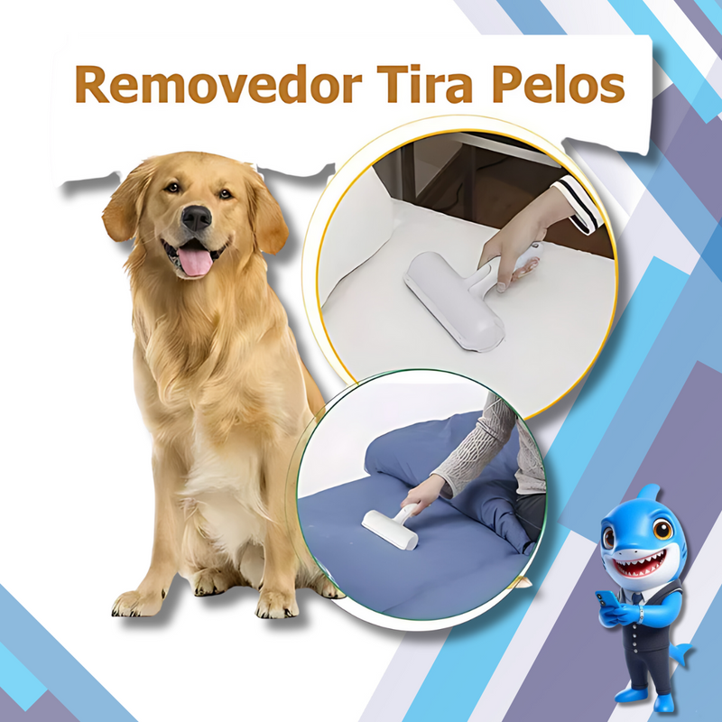 Removedor de Pelos Autolimpante - Deroll™.