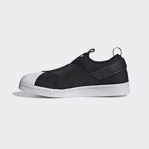 Adidas Slip-On Superstar / Branco e Preto Feminino