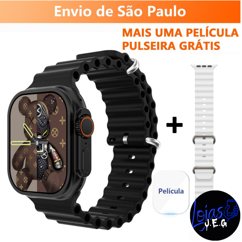 Smartwatch Ultra 8 T800 Ultra: O Melhor e Mais Inteligente Relógio Smartwatch!