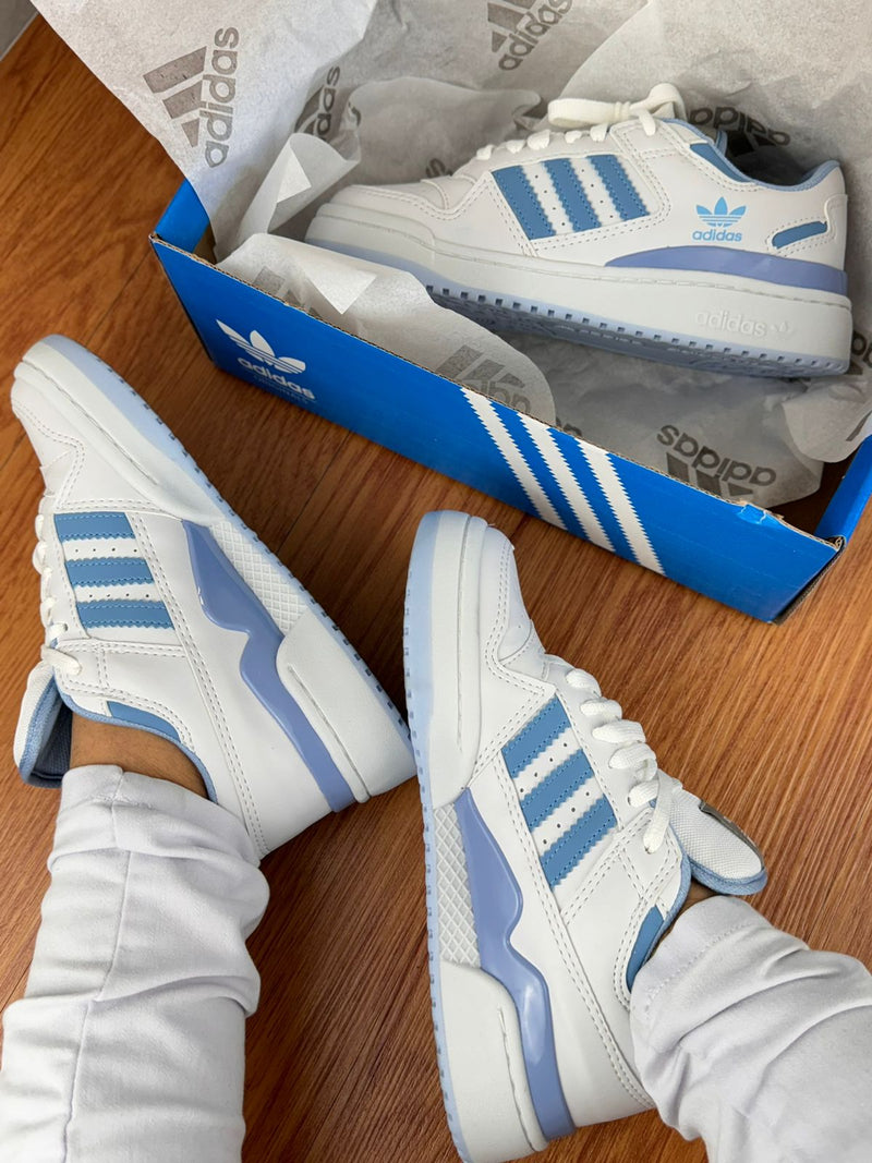 Adidas Forum Low 84 ADV / Branco e Azul Bebê