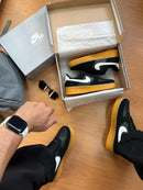 Tênis Nike Air Force 1 Preto/Branco Latex