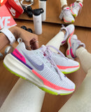 Tênis Nike ZoomX Invincible Run 3 - Branco/Rosa
