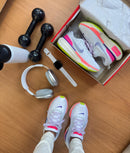 Tênis Nike ZoomX Invincible Run 3 - Branco/Rosa