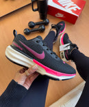 Tênis Nike ZoomX Invincible Run 3 - Preto/Rosa