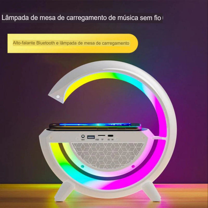 G-Speaker® Smart Luminária - Multifuncional 5 em 1.