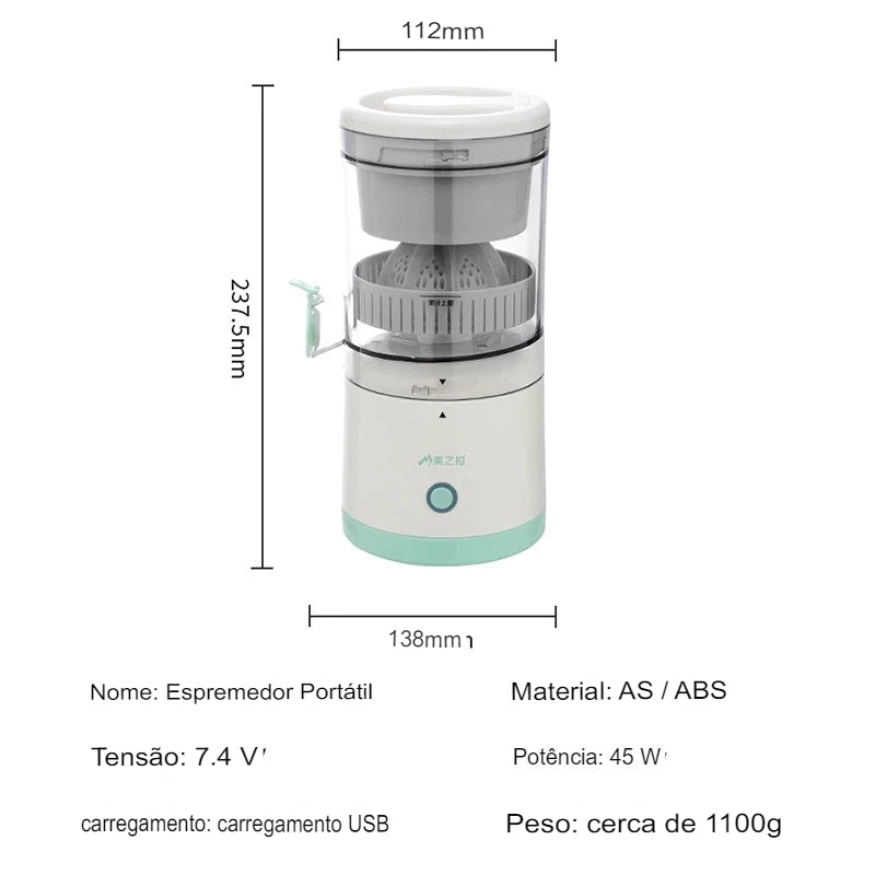 Espremedor Elétrico de Suco - JuiceMax®.