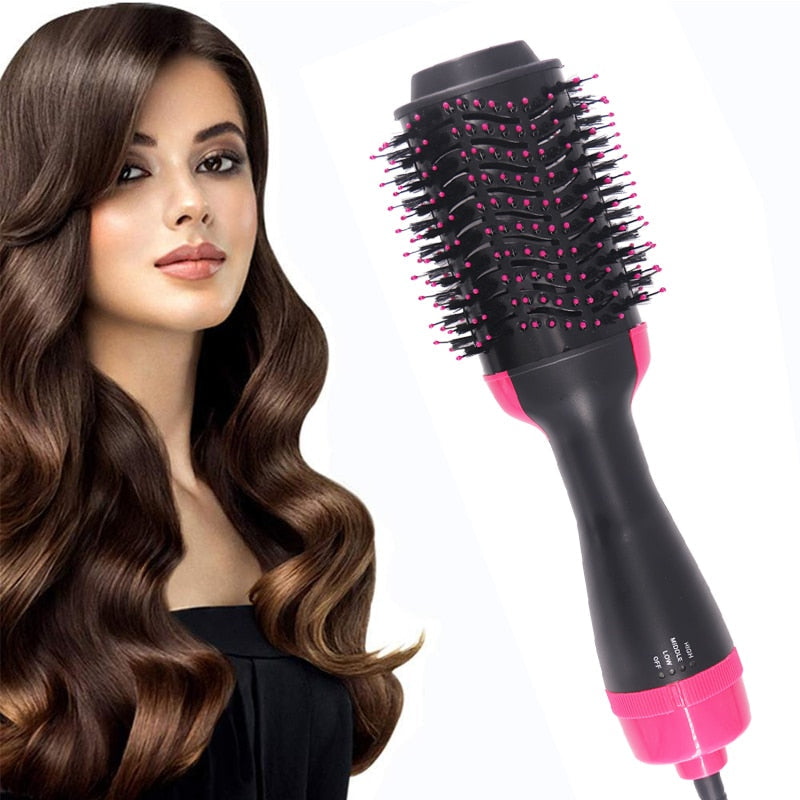 Escova Secadora 3 em 1 Hair Styler® - Secador, Alisador e Cacheador!