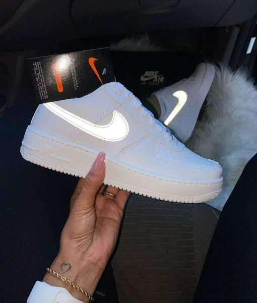 Nike Air Force 1 / Branco Refletivo