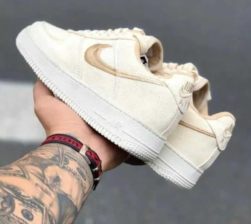 Nike Air Force 1 - Stussy Bege