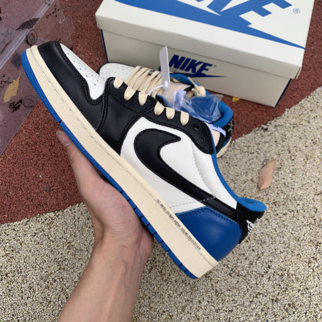 Nike Air Jordan 1 Low / "Travis Scott - Blue Fragment"