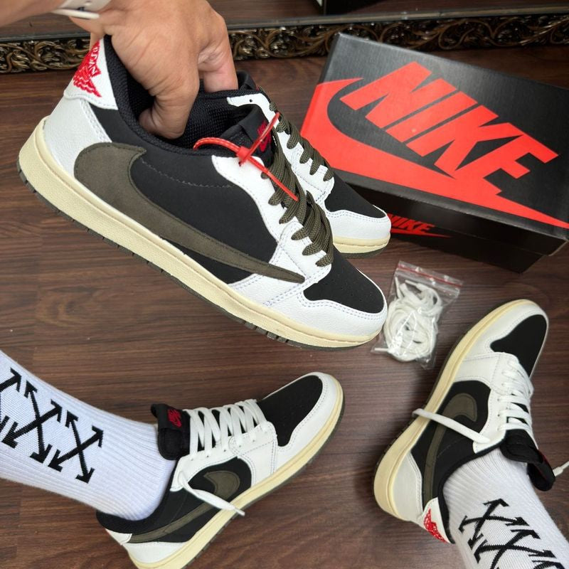 Nike Air Jordan 1 Low / “Travis Scott - Black Oliva”