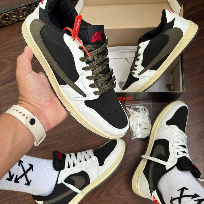 Nike Air Jordan 1 Low / “Travis Scott - Black Oliva”