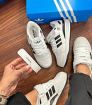 Tênis Adidas Forum Low ADV 84 - Branco e Preto Velcro