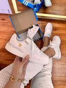 Tênis Adidas Forum Low ADV 84 – Branco Velcro