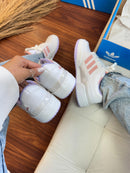 Tênis Adidas Forum Low ADV 84 – Branco e Rosa