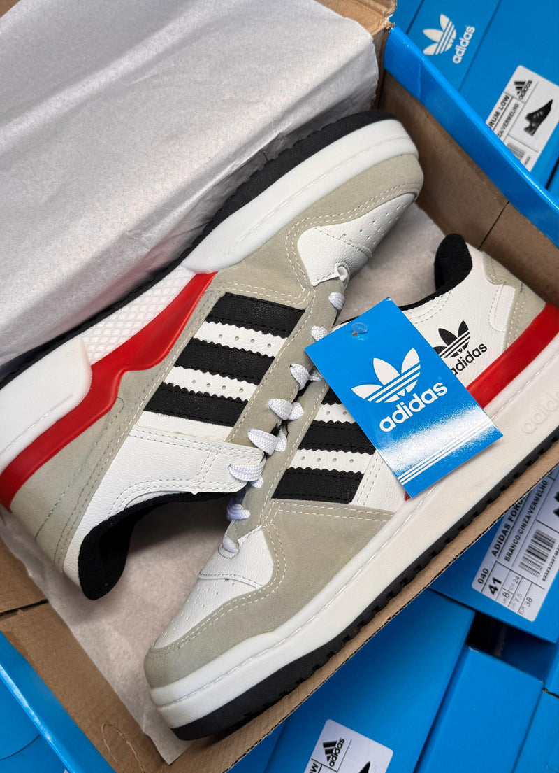 Tênis Adidas Forum Low ADV 84 – Red Suede Series