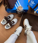 Tênis Adidas Samba OGL – Branco e Marrom