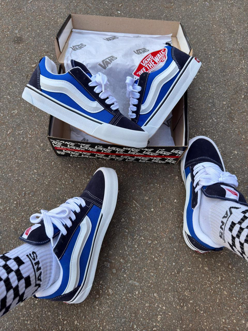 Tênis Vans KnuSkool – Preto & Azul