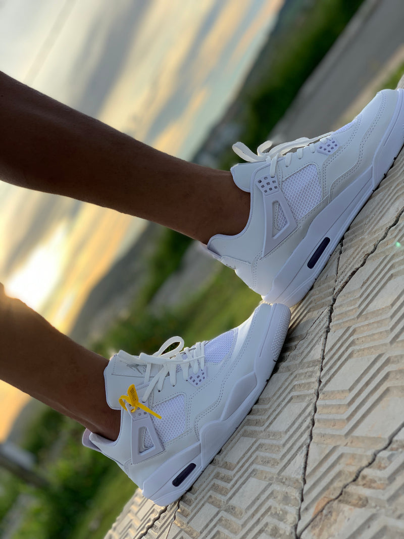 Nike Air Jordan Retro 4 / Branco "Snow White"