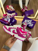TÊNIS NIKE DUNK LOW SB – Off Pink