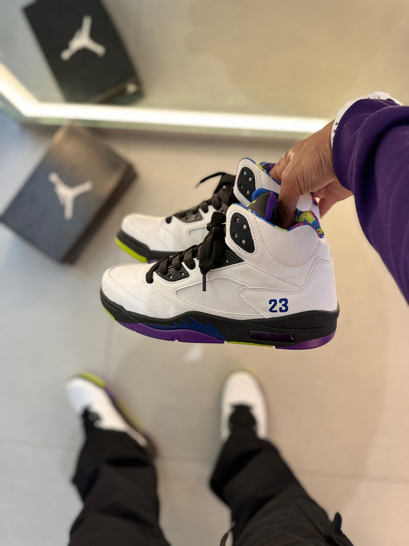 Tênis Nike Air Jordan 5 Retrô - Off Roxo 23 Edition