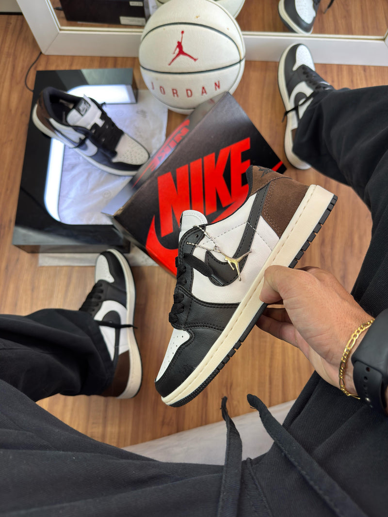 Tênis Nike Air Jordan 1 Low - Chocolate Mocha
