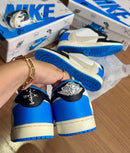 Tênis Nike Air Jordan 1 Low - Travis Scott x Fragment Blue
