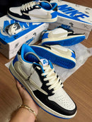 Tênis Nike Air Jordan 1 Low - Travis Scott x Fragment Blue