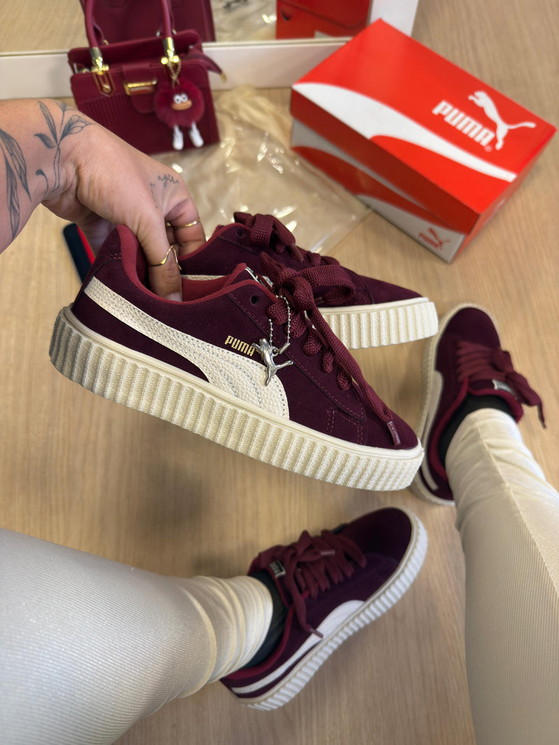 TÊNIS PUMA SUEDE PLATAFORMA – Bordo