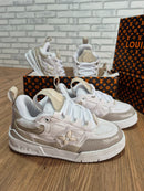 Tênis LV Skate - Branco / Off-bege