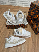 Tênis LV Skate - Branco / Off-bege