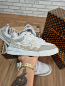 Tênis LV Skate - Branco / Off-bege