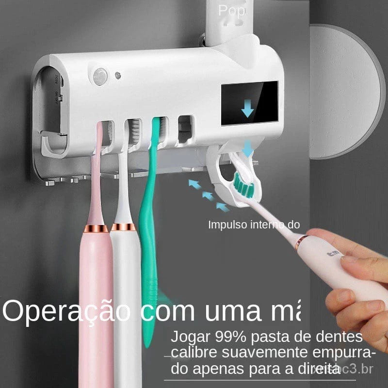 Porta Escova Elétrico Com Aplicador - Monaclean!