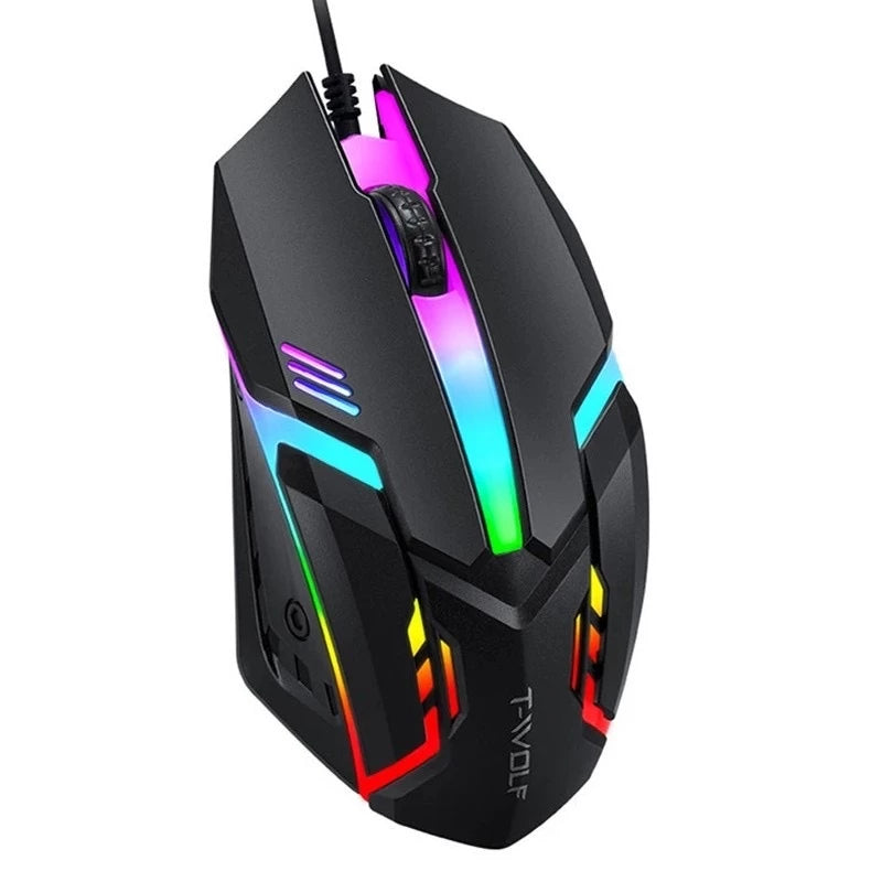 Mouse Gamer HyperPrecision - Usb 3200dpi Led Rgb.