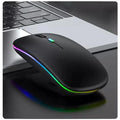 Mouse Sem Fio Recarregável - RGB / DPI Ajustável.