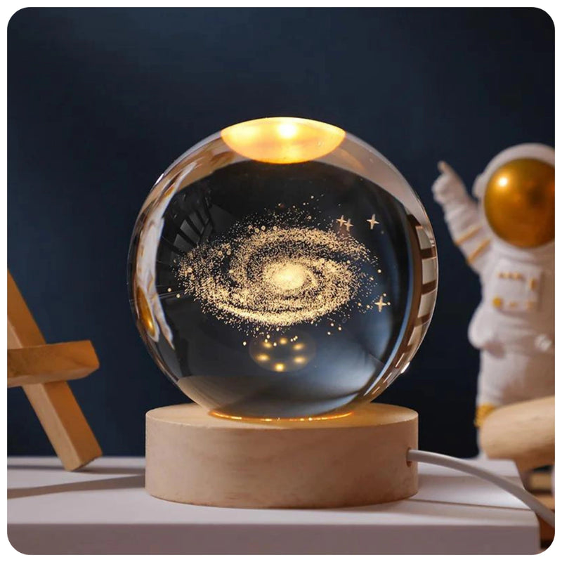 Luminária Orbital - Galaxy Sphere®.