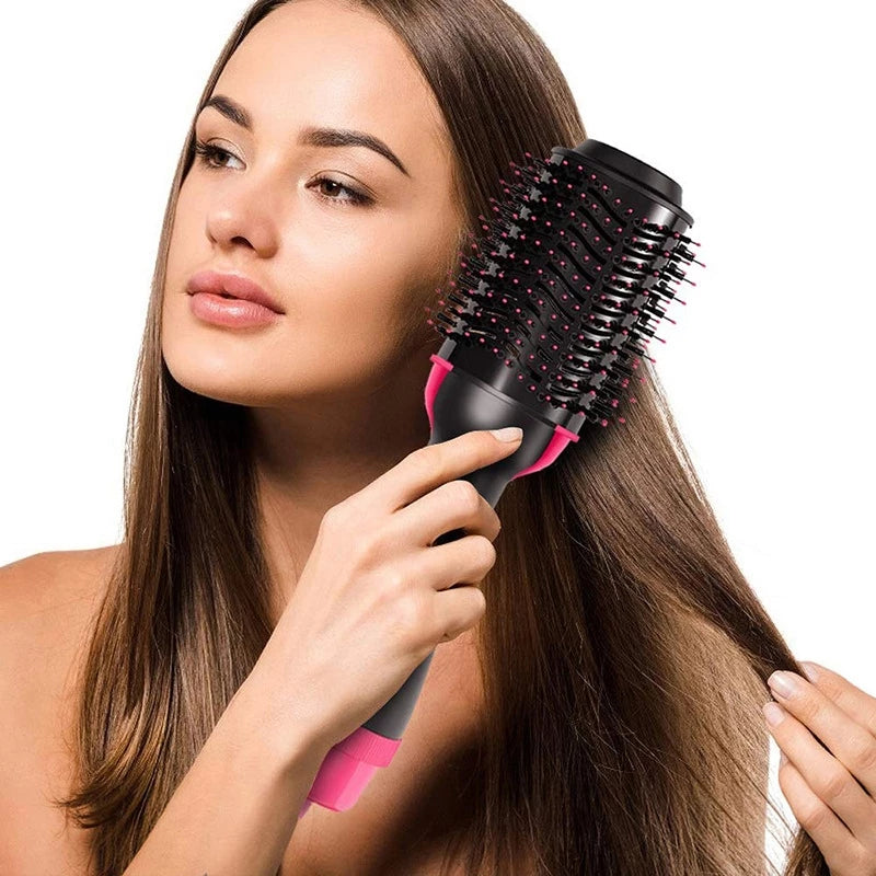 Escova Secadora 3 em 1 Hair Styler® - Secador, Alisador e Cacheador!