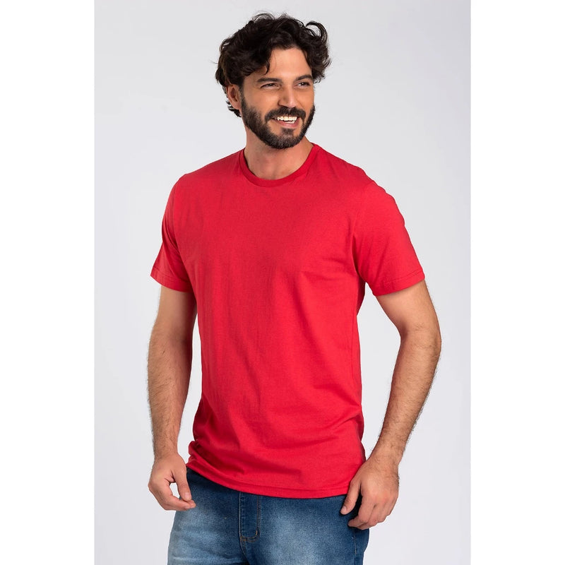 Camiseta Básica Algodão - Estilo Urbano Dia e Noite