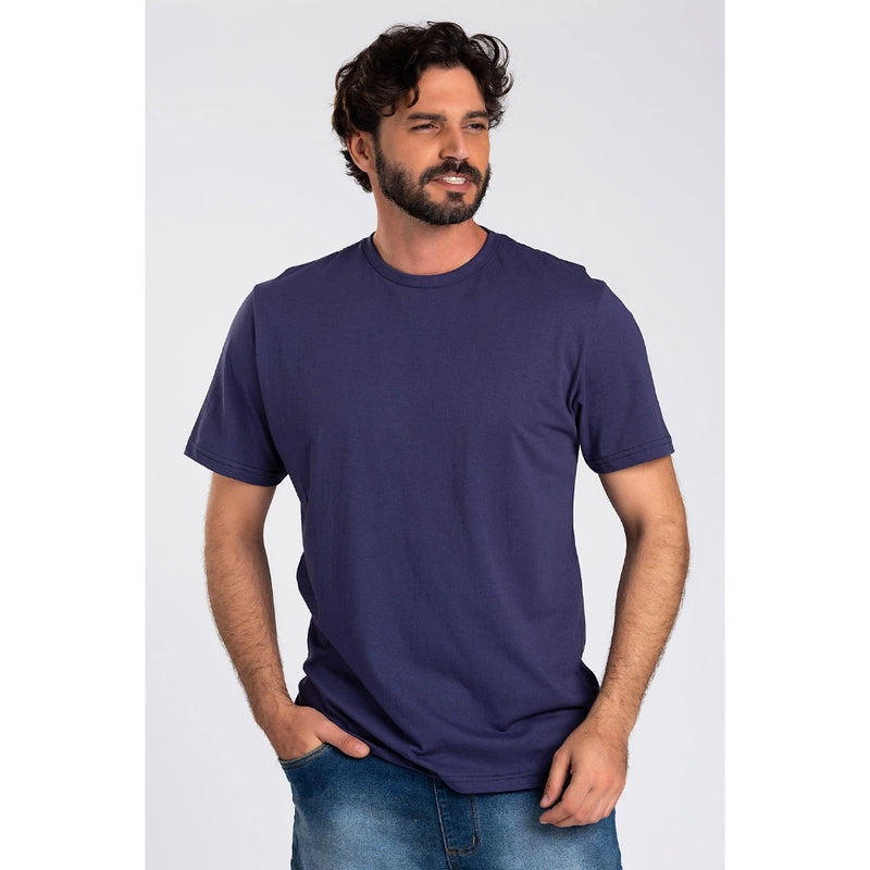 Camiseta Básica Algodão - Estilo Urbano Dia e Noite