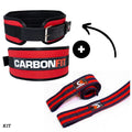 KIT CINTO FIVELA + STRAP CARBONFIT - SUPERE SEUS LIMITES COM CONFORTO E SEGURANÇA!