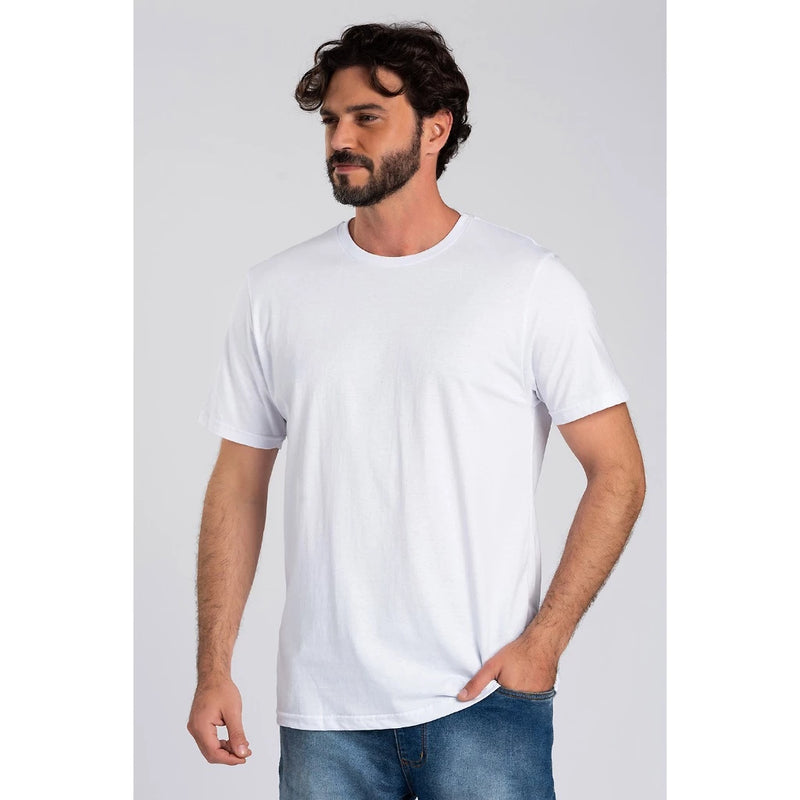 Camiseta Básica Algodão - Estilo Urbano Dia e Noite