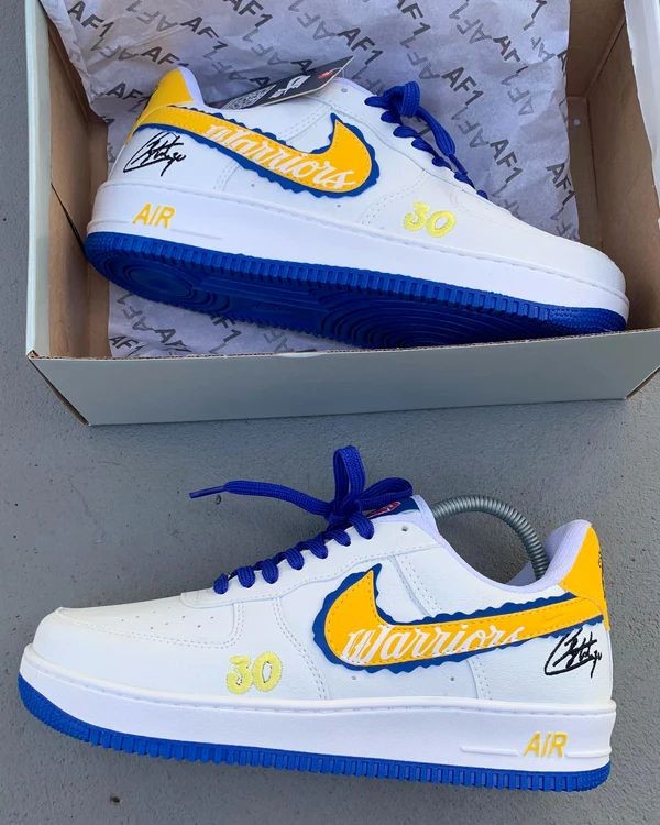 Nike Air Force 1 / Golden State Warriors